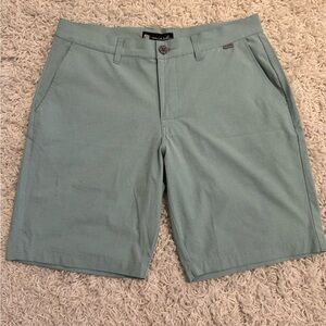 Travis Mathew Sage Green Shorts